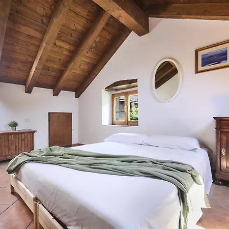 Large In The Village Near Varenna Perledo